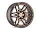 Black Rhino Apache Matte Bronze with Black Ring and Black Bolts 6-Lug Wheel; 18x9; 12mm Offset (21-24 F-150)