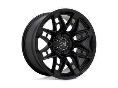 Black Rhino Caprock Matte Black 6-Lug Wheel; 20x9.5; 12mm Offset (21-24 F-150)