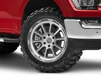 Black Rhino Chase Brushed Gunmetal 6-Lug Wheel; 20x9; 12mm Offset (21-24 F-150)