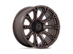 Black Rhino Diamondback Burnt Bronze 6-Lug Wheel; 20x9; -12mm Offset (21-25 F-150)