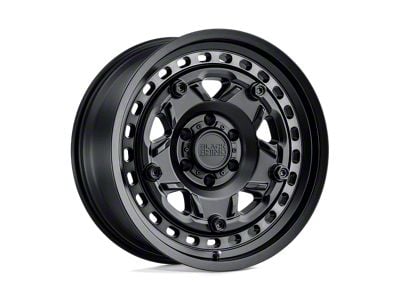 Black Rhino Grange Matte Black with Machined Tinted Ring 6-Lug Wheel; 18x9; 12mm Offset (21-24 F-150)