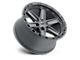 Black Rhino Henderson Gunblack with Black Ring 6-Lug Wheel; 20x9.5; 0mm Offset (21-24 F-150)