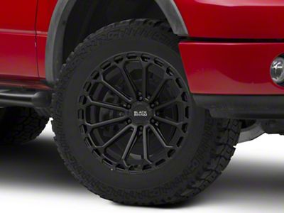 Black Rhino Kaizen Matte Black 6-Lug Wheel; 20x9.5; 12mm Offset (21-24 F-150)