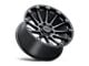 Black Rhino Pinnacle Semi Gloss Black with Gunmetal Bolts 6-Lug Wheel; 20x9; 12mm Offset (21-24 F-150)