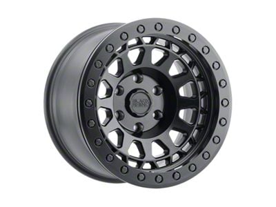 Black Rhino Primm Beadlock Matte Black with Brass Bolts 6-Lug Wheel; 17x8.5; 0mm Offset (21-25 F-150)