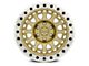 Black Rhino Primm Beadlock Matte Gold with Machined Ring 6-Lug Wheel; 17x8.5; 0mm Offset (21-24 F-150)
