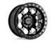 Black Rhino Riot Matte Black 6-Lug Wheel; 17x8.5; 0mm Offset (21-24 F-150)
