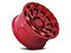 Black Rhino Rotor Candy Red 6-Lug Wheel; 17x8.5; 12mm Offset (21-24 F-150)
