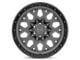 Black Rhino Sprocket Matte Gunmetal with Black Ring 6-Lug Wheel; 20x9.5; 6mm Offset (21-24 F-150)