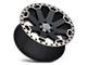 Black Rhino Warlord Matte Black with Machined Dark Tint 6-Lug Wheel; 18x9; 12mm Offset (21-24 F-150)