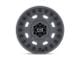 Black Rhino Axle Battleship Gray 8-Lug Wheel; 18x9.5; 6mm Offset (23-24 F-250 Super Duty)