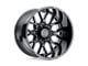 Black Rhino Grimlock Gloss Black Milled 8-Lug Wheel; 20x9.5; 12mm Offset (23-24 F-250 Super Duty)