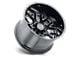 Black Rhino Grimlock Gloss Black Milled 8-Lug Wheel; 20x9.5; 12mm Offset (23-24 F-250 Super Duty)