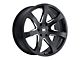 Black Rhino Mozambique Gloss Black Milled 6-Lug Wheel; 20x8.5; 30mm Offset (09-14 F-150)