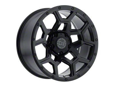 Black Rhino Overland Matte Black 6-Lug Wheel; 18x9.5 +06mm Offset (04-22 F-150)