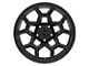 Black Rhino Overland Matte Black 6-Lug Wheel; 18x9.5 +06mm Offset (04-22 F-150)