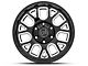 Black Rhino Pismo Gloss Black Milled 6-Lug Wheel; 18x9.5; 6mm Offset (14-18 Sierra 1500)