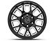 Black Rhino Pismo Gloss Black Milled 6-Lug Wheel; 20x9.5; 6mm Offset (99-06 Silverado 1500)