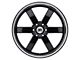 Black Rhino Pondora Gloss Black Machined 6-Lug Wheel; 22x9.5; 30mm Offset (15-20 F-150)