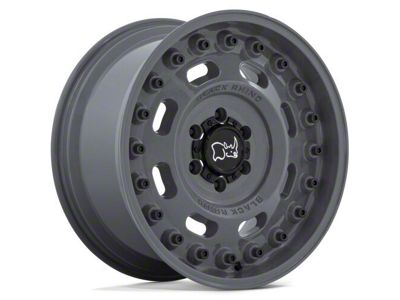 Black Rhino Axle Battleship Gray 8-Lug Wheel; 17x9.5; 6mm Offset (06-08 RAM 1500 Mega Cab)