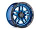 Black Rhino Barstow Dearborn Blue with Black Ring 6-Lug Wheel; 18x9.5; 12mm Offset (19-25 RAM 1500)