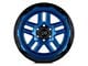 Black Rhino Barstow Dearborn Blue with Black Ring 6-Lug Wheel; 18x9.5; 12mm Offset (19-25 RAM 1500)