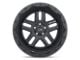 Black Rhino Barstow Textured Matte Black 5-Lug Wheel; 18x9.5; 0mm Offset (02-08 RAM 1500, Excluding Mega Cab)