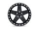 Black Rhino Crawler Matte Black 5-Lug Wheel; 17x9.5; 0mm Offset (02-08 RAM 1500, Excluding Mega Cab)