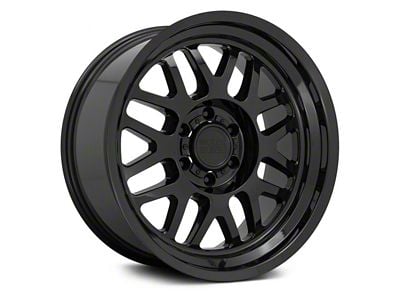 Black Rhino Delta Gloss Black 8-Lug Wheel; 20x9.5; -18mm Offset (06-08 RAM 1500 Mega Cab)