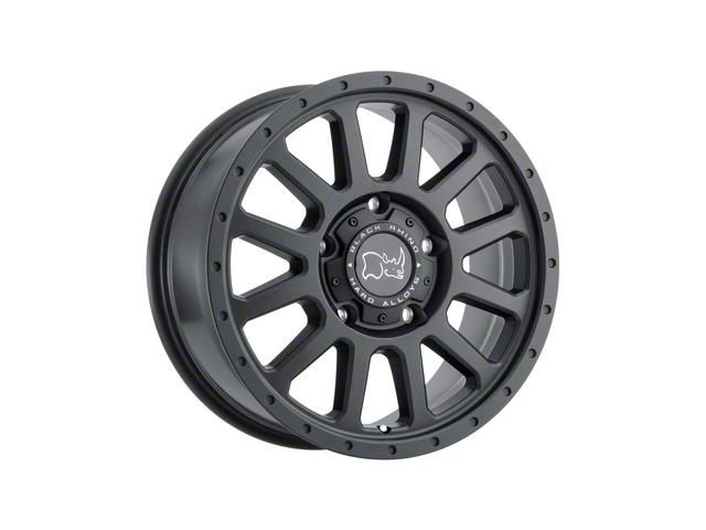 Black Rhino Havasu Matte Black 6-Lug Wheel; 18x8; 35mm Offset (19-24 RAM 1500)