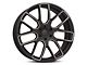 Black Rhino Kunene Matte Black Dart Tint Milled 6-Lug Wheel; 22x9.5; 25mm Offset (19-24 RAM 1500)