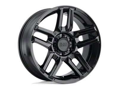 Black Rhino Mesa Gloss Black 5-Lug Wheel; 18x9; 2mm Offset (02-08 RAM 1500, Excluding Mega Cab)