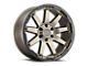 Black Rhino Oceano Matte Bronze with Black Ring 6-Lug Wheel; 18x9.5; -18mm Offset (19-24 RAM 1500)