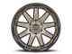 Black Rhino Oceano Matte Bronze with Black Ring 6-Lug Wheel; 18x9.5; -18mm Offset (19-24 RAM 1500)