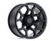 Black Rhino Overland Matte Black 5-Lug Wheel; 17x9.5; 0mm Offset (02-08 RAM 1500, Excluding Mega Cab)