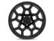 Black Rhino Overland Matte Black 5-Lug Wheel; 20x9.5; 0mm Offset (02-08 RAM 1500, Excluding Mega Cab)