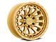 Black Rhino Raid Gold 6-Lug Wheel; 18x9.5; 12mm Offset (19-24 RAM 1500)