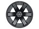 Black Rhino Raze Matte Black 8-Lug Wheel; 20x12; -44mm Offset (06-08 RAM 1500 Mega Cab)