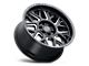 Black Rhino Reaper Gloss Black Milled 5-Lug Wheel; 20x9.5; 0mm Offset (02-08 RAM 1500, Excluding Mega Cab)