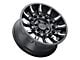 Black Rhino Mission Matte Black with Machined Tinted Spokes 8-Lug Wheel; 20x9; -18mm Offset (19-24 RAM 2500)