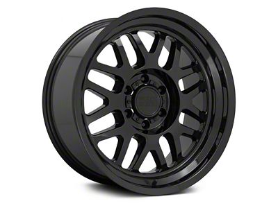 Black Rhino Delta Gloss Black 8-Lug Wheel; 20x9.5; -18mm Offset (19-24 RAM 3500 SRW)