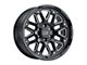 Black Rhino Hollister Gloss Black Milled 8-Lug Wheel; 18x9.5; -18mm Offset (19-24 RAM 3500 SRW)