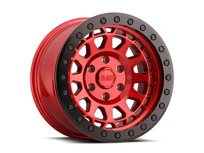 Black Rhino Primm Candy Red 8-Lug Wheel; 17x8.5; -38mm Offset (19-24 RAM 3500 SRW)