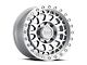 Black Rhino Primm Silver Machined 8-Lug Wheel; 17x9; 0mm Offset (19-24 RAM 3500 SRW)