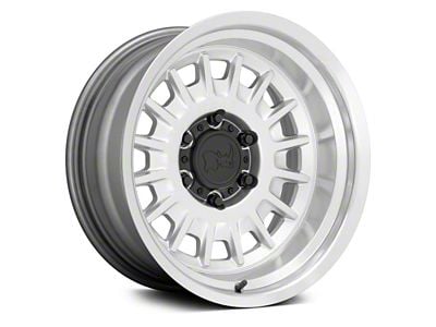 Black Rhino Aliso Gloss Silver 6-Lug Wheel; 17x9; -38mm Offset (19-23 Ranger)