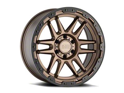 Black Rhino Apache Matte Bronze with Black Bolts 6-Lug Wheel; 18x9; -18mm Offset (19-23 Ranger)