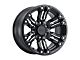 Black Rhino Asagai Matte Black Machined with Stainless Bolts 6-Lug Wheel; 18x9.5; -18mm Offset (19-23 Ranger)