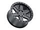 Black Rhino Attica Matte Black with Black Bolts 6-Lug Wheel; 18x9.5; 12mm Offset (19-23 Ranger)