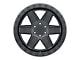 Black Rhino Attica Matte Black with Black Bolts 6-Lug Wheel; 18x9.5; 12mm Offset (19-23 Ranger)