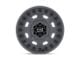 Black Rhino Axle Battleship Gray 6-Lug Wheel; 17x9.5; 6mm Offset (19-23 Ranger)